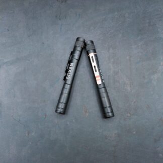 Lente Penlight-Anodized Black & Cerakote Clips