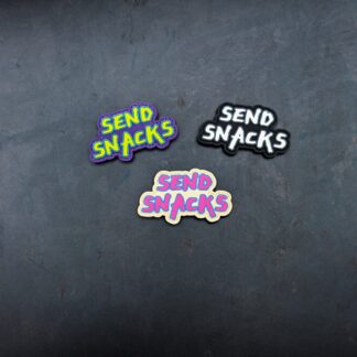 Send Snacks Patch + Sticker