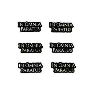 In Omnia Paratus Patch/Sticker