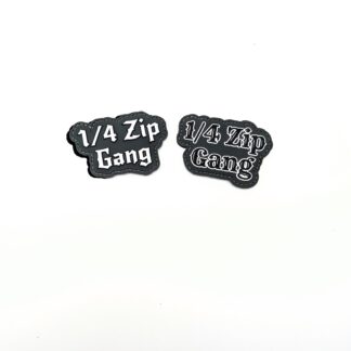 1/4 Zip Gang Patch+Sticker