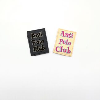Anti Polo Club Patch/Sticker Combo